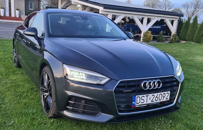 Audi A5 cena 118900 przebieg: 200800, rok produkcji 2019 z Wiązów małe 191